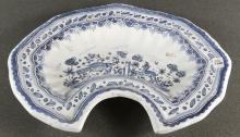 EARLY FAIENCE BARBER BOWL