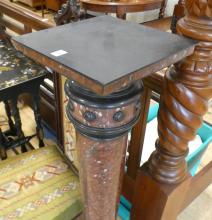 MARBLE PEDESTAL