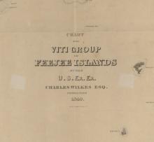 CHART OF THE VITI GROUP OR FIJI ISLANDS, 1840