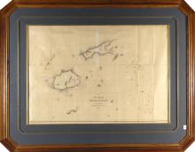 CHART OF THE VITI GROUP OR FIJI ISLANDS, 1840