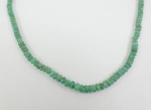 EMERALD BEAD NECKLACE