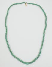 EMERALD BEAD NECKLACE