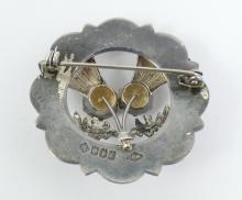 SCOTTISH SILVER BROOCH