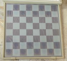 SATIN GLASS CHESS SET