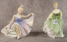 TWO ROYAL DOULTON FIGURINES