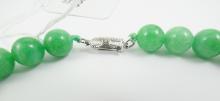 CHRYSOPRASE BEAD NECKLACE