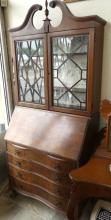 VINTAGE MAHOGANY SECRETAIRE