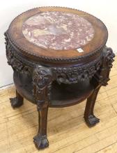 ANTIQUE CHINESE ROSEWOOD PLANT STAND