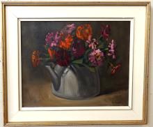 THREE FRAMED "STILL LIFE" PAINTINGS