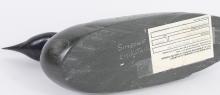 INUIT SOAPSTONE "LOON" CARVING