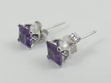 AMETHYST EARRINGS