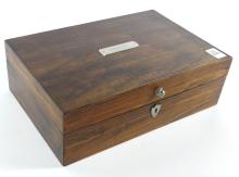 INTERESTING ANTIQUE TRAVEL BOX