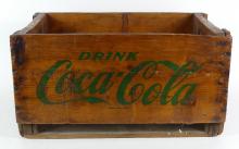 THREE WOODEN ADVERTISING CRATES