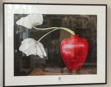 THREE FRAMED "STILL LIFE" PAINTINGS
