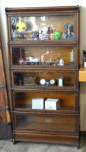 OAK STACKING BARRISTER'S BOOKCASE