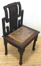 ANTIQUE CHINESE ROSEWOOD CHAIR