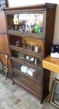 OAK STACKING BARRISTER'S BOOKCASE