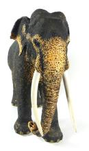 LARGE PAPIER-MACHE ELEPHANT