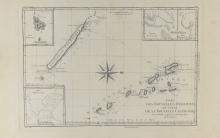 ANTIQUE MAPS: 2ND VOYAGE OF JAMES COOK, 1768-1771