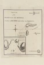 ANTIQUE MAPS: 2ND VOYAGE OF JAMES COOK, 1768-1771