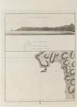 ANTIQUE MAPS: 3RD VOYAGE OF JAMES COOK, 1768-1771