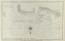 ANTIQUE MAPS: 3RD VOYAGE OF JAMES COOK, 1768-1771