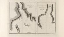 ANTIQUE MAPS: 3RD VOYAGE OF JAMES COOK, 1768-1771