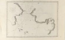 ANTIQUE MAPS: 3RD VOYAGE OF JAMES COOK, 1768-1771