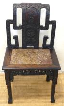 ANTIQUE CHINESE ROSEWOOD CHAIR