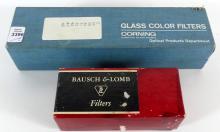 VINTAGE GLASS COLOUR FILTERS