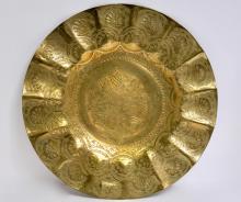 EASTERN BRASS TRAY