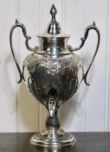 SILVER PLATED URN