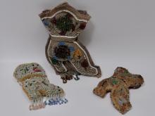 IROQUOIS BEADWORK PIN CUSHIONS