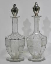 FINE HAWKES CRYSTAL DECANTERS