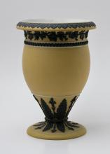 WEDGWOOD YELLOW BUFF VASE