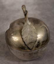 CONTINENTAL SILVER "APPLE" TRINKET BOX