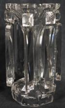 PAIR OF ANTIQUE CRYSTAL LUSTRES