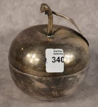 CONTINENTAL SILVER "APPLE" TRINKET BOX