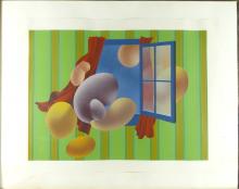 THREE ABSTRACT PRINTS INCL. RUDOLF BIKKERS