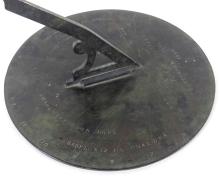 IMPORTANT SUNDIAL BY JOSEPH SINDLE