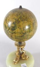 CIRCA 1550 TERRESTRIAL GLOBE WITH ROYAL DEDICATION