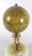 CIRCA 1550 TERRESTRIAL GLOBE WITH ROYAL DEDICATION