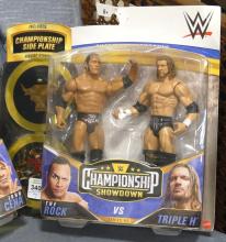 MATTEL "WWE CHAMPIONSHIP SHOWDOWN" WRESTLING FIGURES