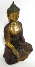 CHINESE BRONZE BUDDHA SCULPTURE