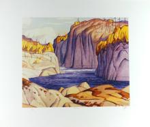 COSTLY A.J. CASSON SIGNED PRINT SET