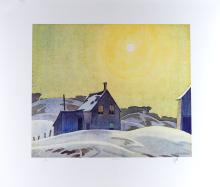 COSTLY A.J. CASSON SIGNED PRINT SET