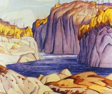 COSTLY A.J. CASSON SIGNED PRINT SET