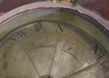 RARE 18TH CENTURY SURVEYOR'S COMPASS