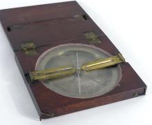RARE 18TH CENTURY SURVEYOR'S COMPASS