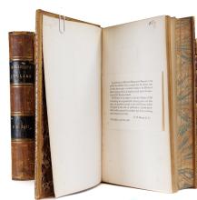 FIVE LEATHER BOUND VOLUMES "MACAULAY'S ENGLAND"